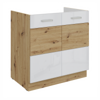 Szafka kuchenna pod zlewozmywak Arteo 80 ZL 2F BB